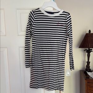 Cotton striped dress